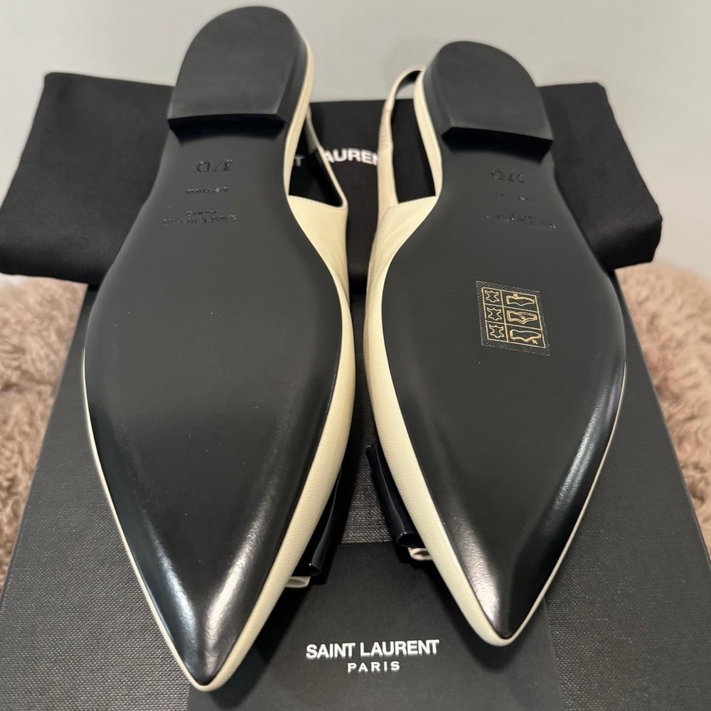 YSL Anais Slingback Flats - Picture 5 of 6